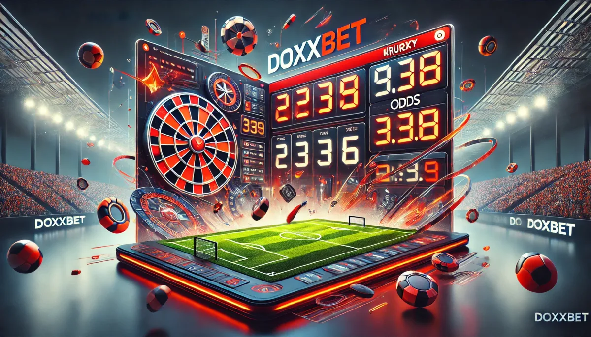 Kurzová ponuka stávkovej kancelárie Doxxbet na obrazovke