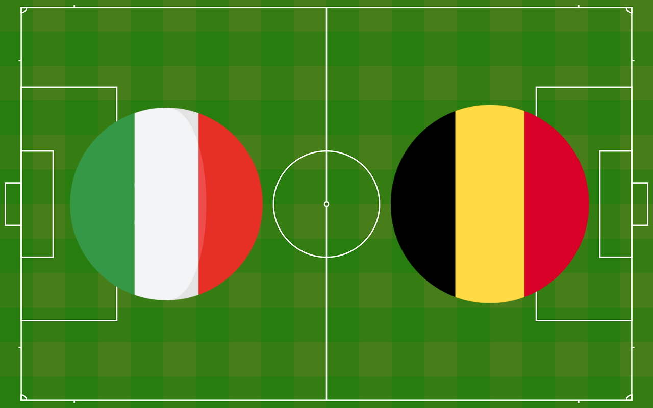 Taliansko - Belgicko futbal kurz, live stream, analýza a tip